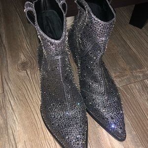 Sparkly boots